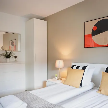דירה Totu Waterlane Island - Free Parking, Pool, Sauna, Gym *